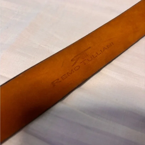 Remo Tulliani calfskin Leather Belt